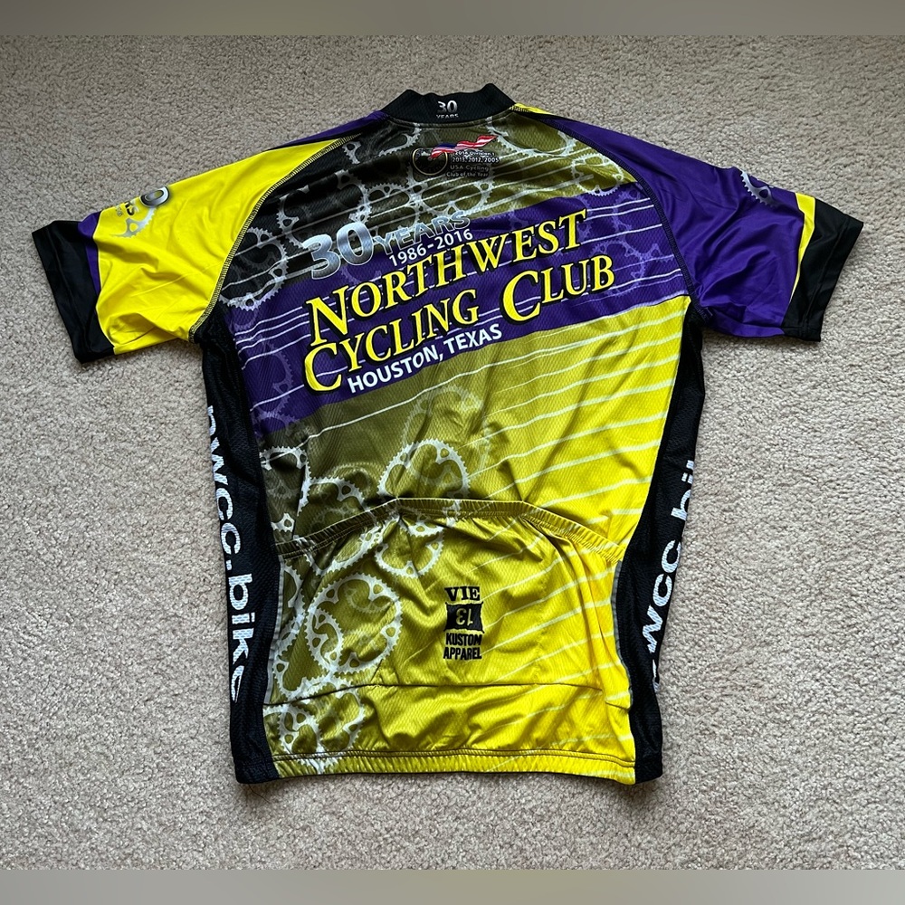 Northwest Cycling Club 30th Anniversary Cycling Jersey - Picture 2 of 3